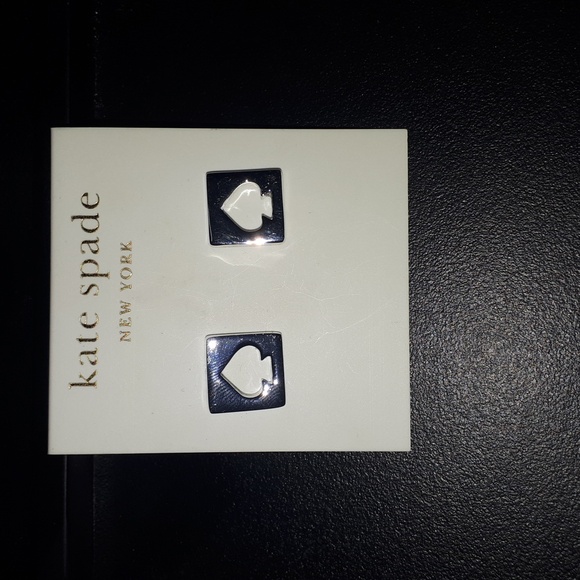 Kate Spade Silver Earrings - Picture 1 of 2